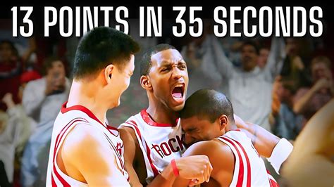 Greatest Comebacks in NBA History .